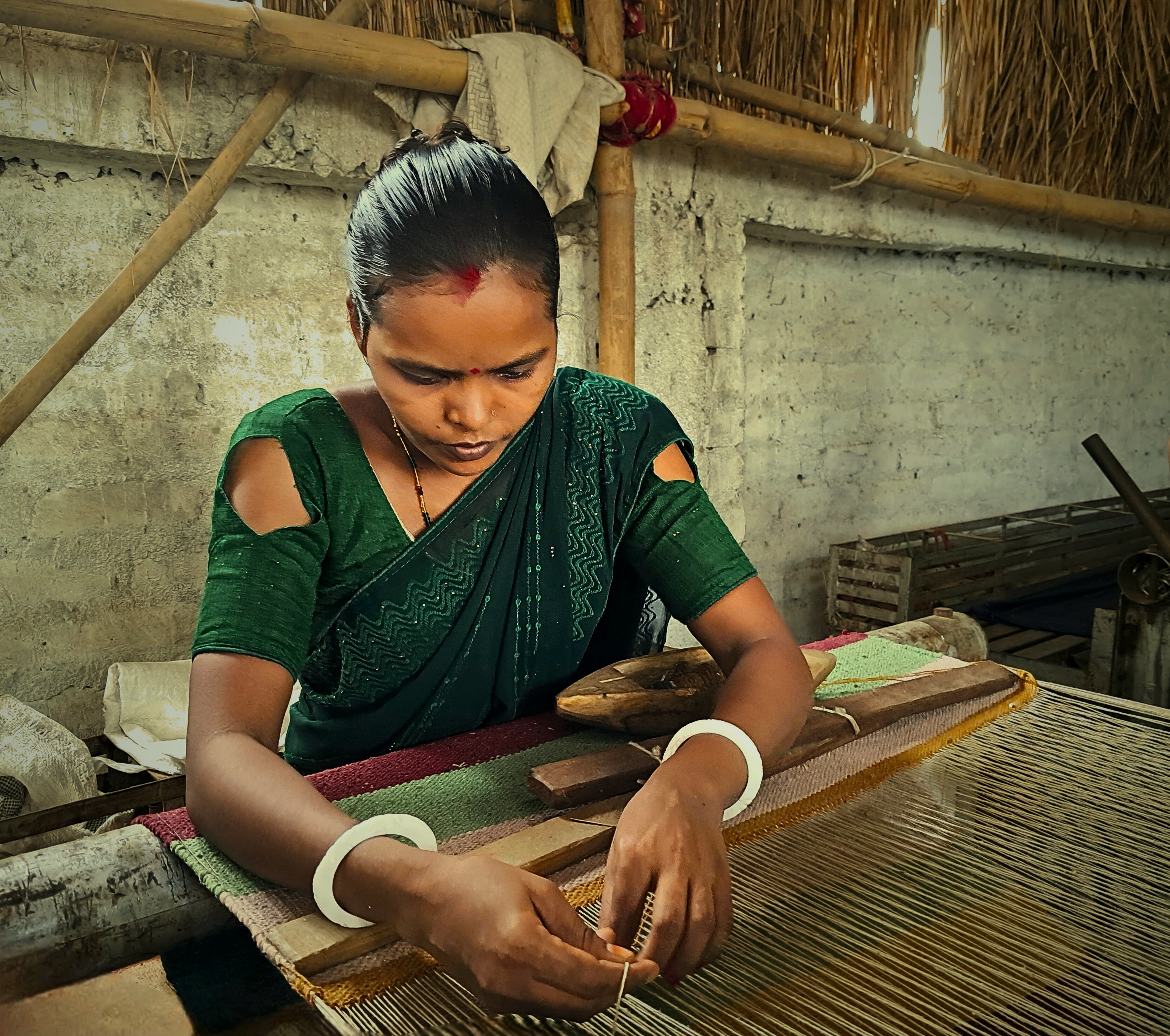 Handloom Weaving in Gayaji