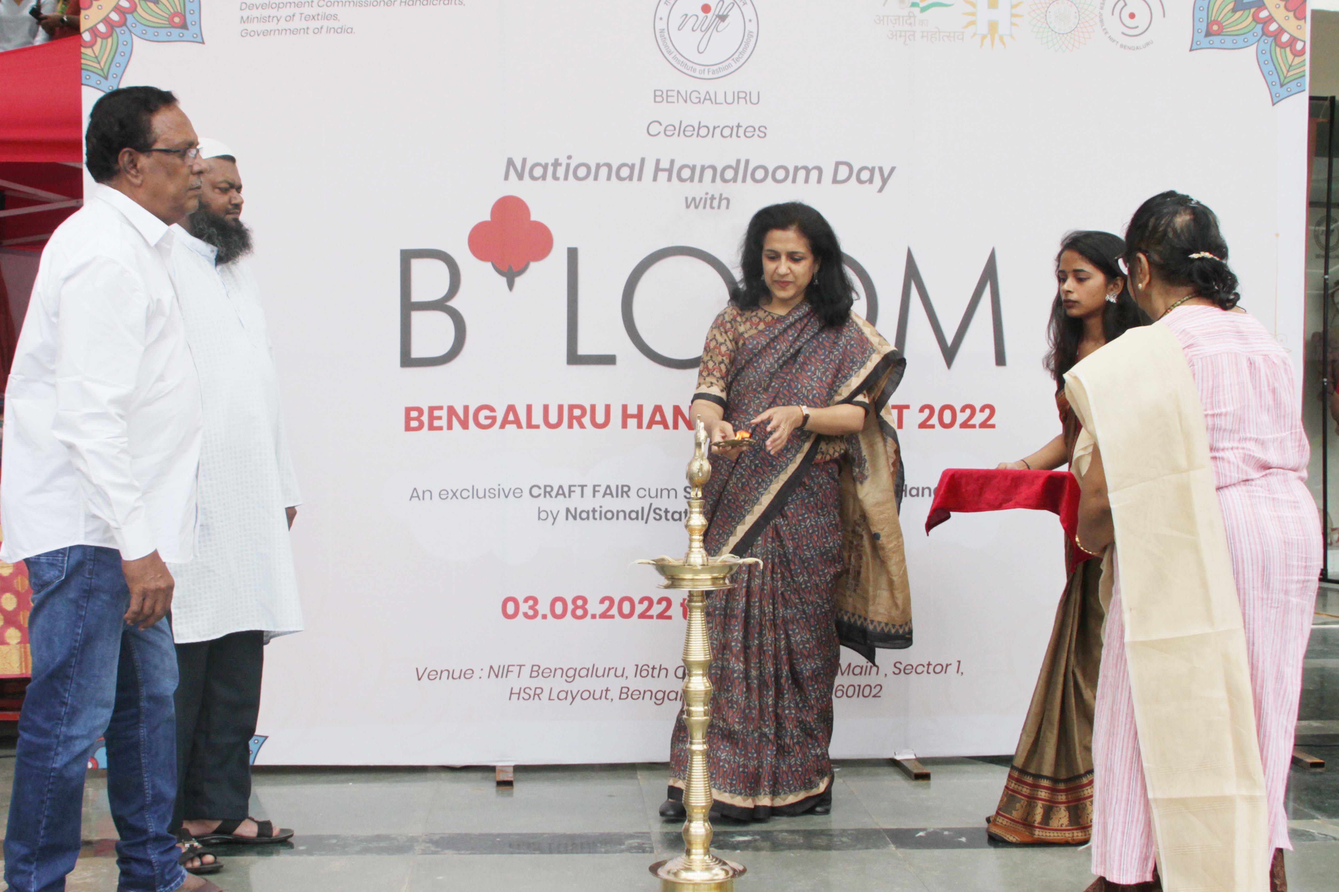 Bloom -NIFT Bengaluru Handloom fest