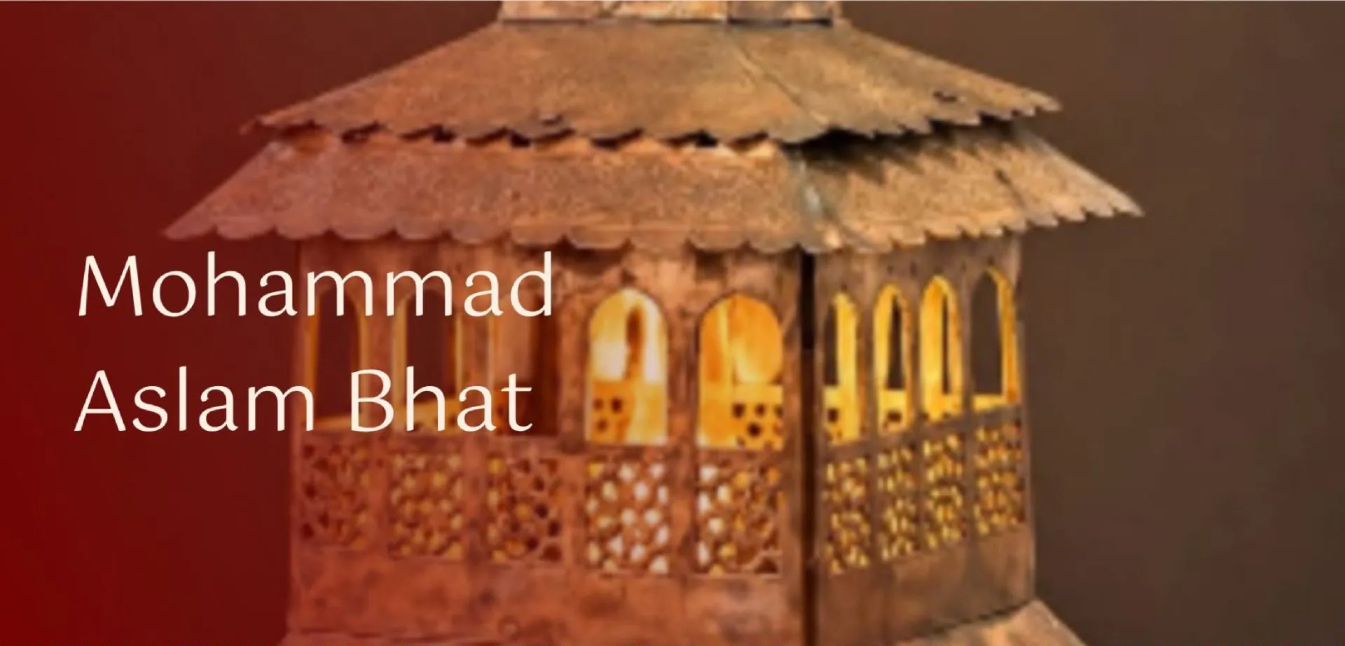 Mohammad Aslam Bhat – craft close-up