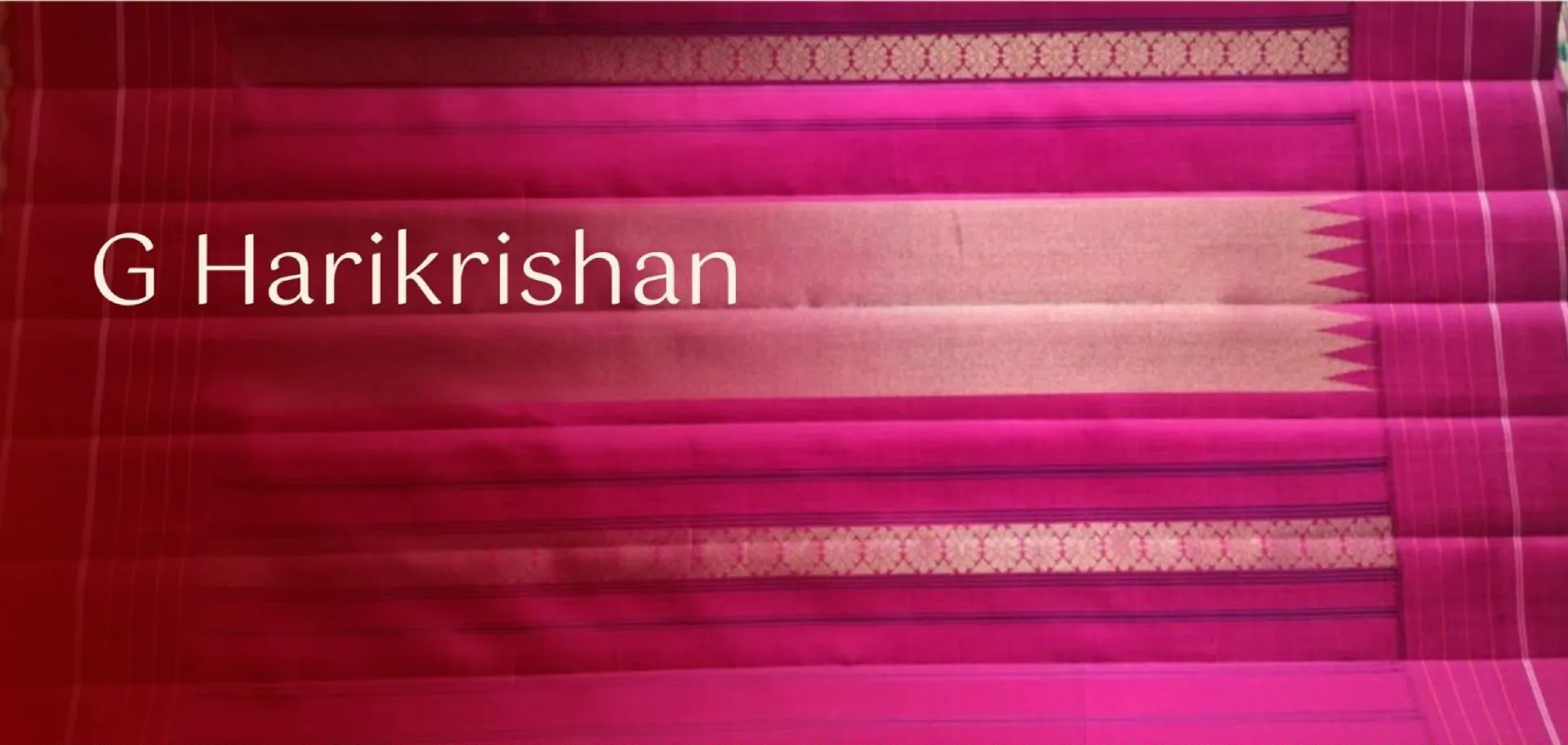 G Harikrishan – craft close-up