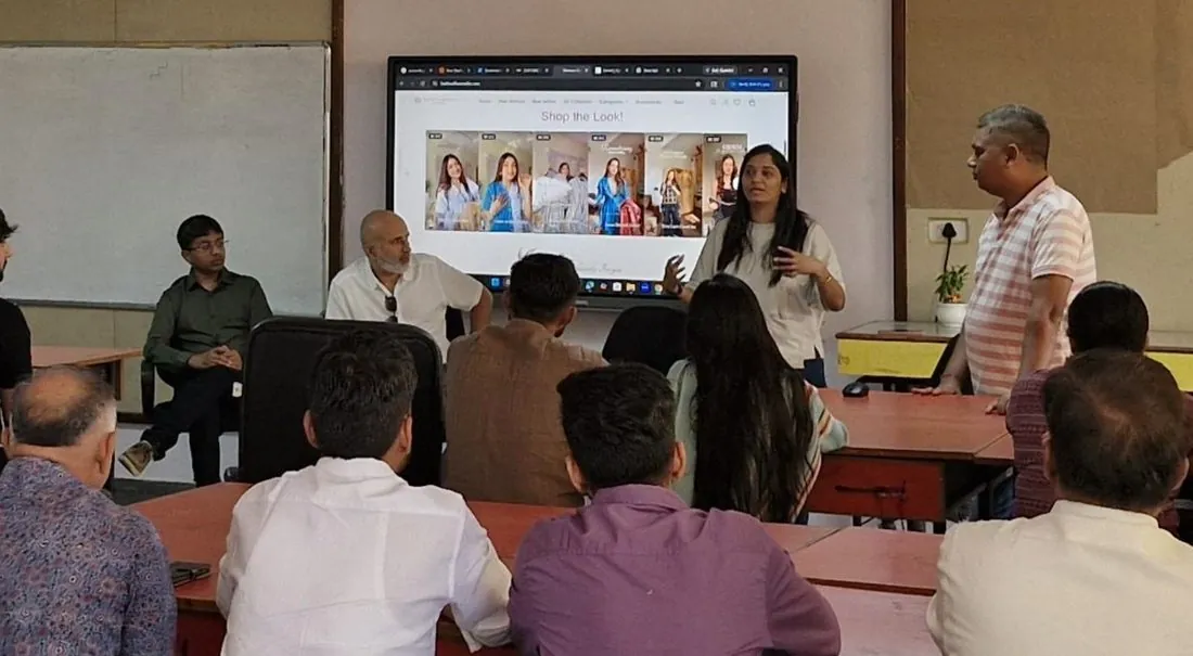 Participants attending a masterclass session