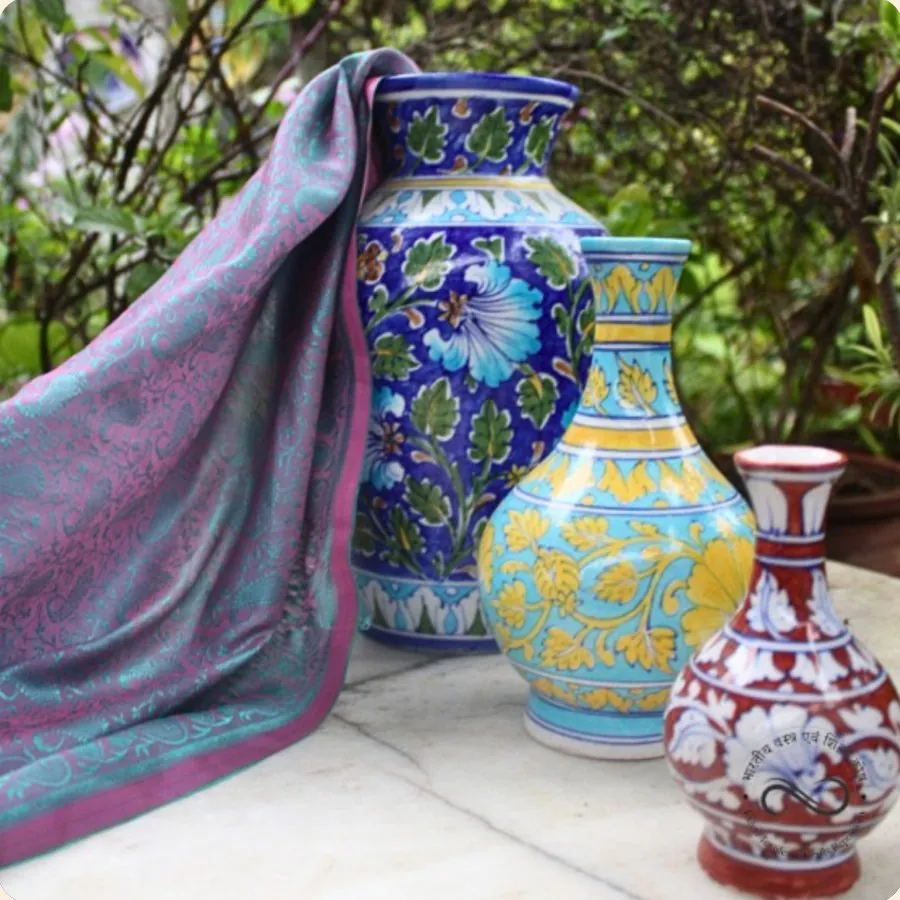 Blue Pottery