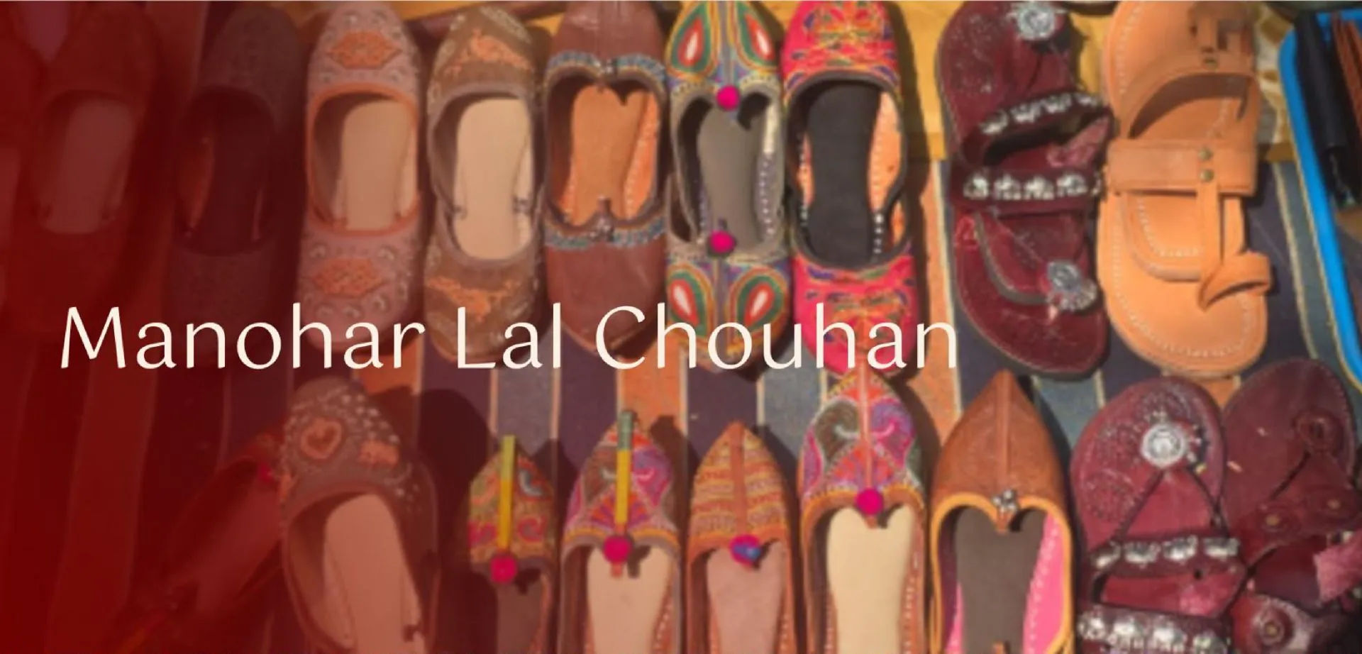 Manohar Lal Chouhan – craft close-up