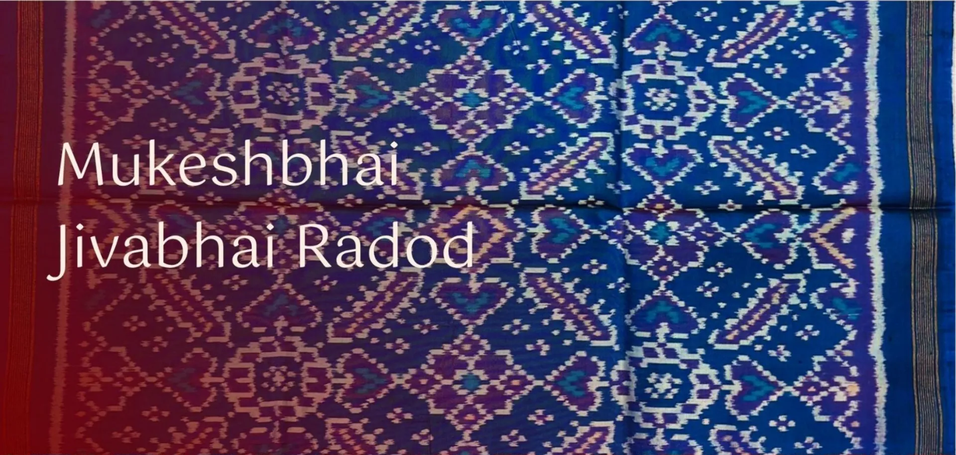 Mukeshbhai Jivabhai Radod – craft close-up