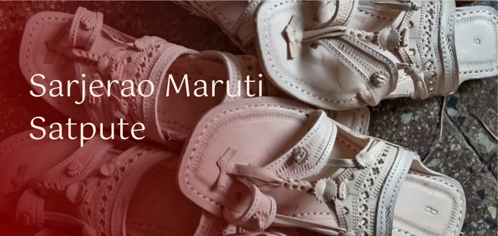 Sarjerao Maruti Satpute – craft close-up