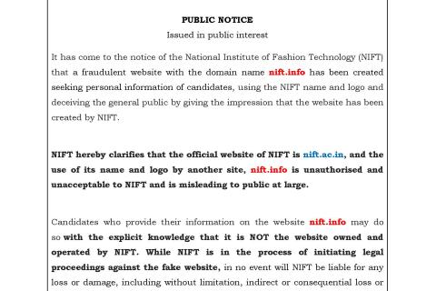 public notice