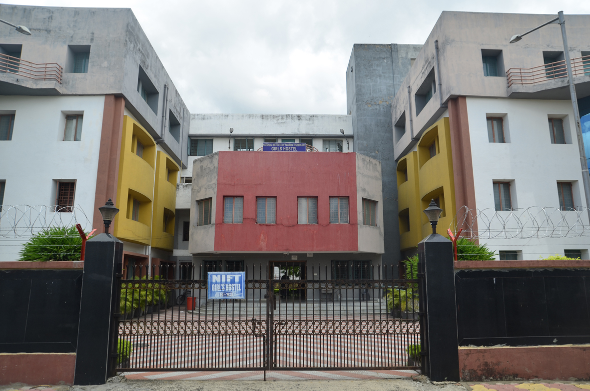 Girl's Hostel Main Gate Entrance side view