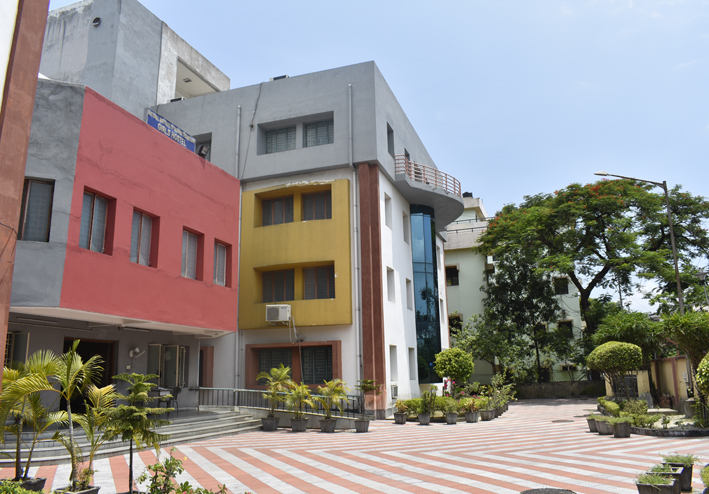 Girl's Hostel Main Gate Entrance side view