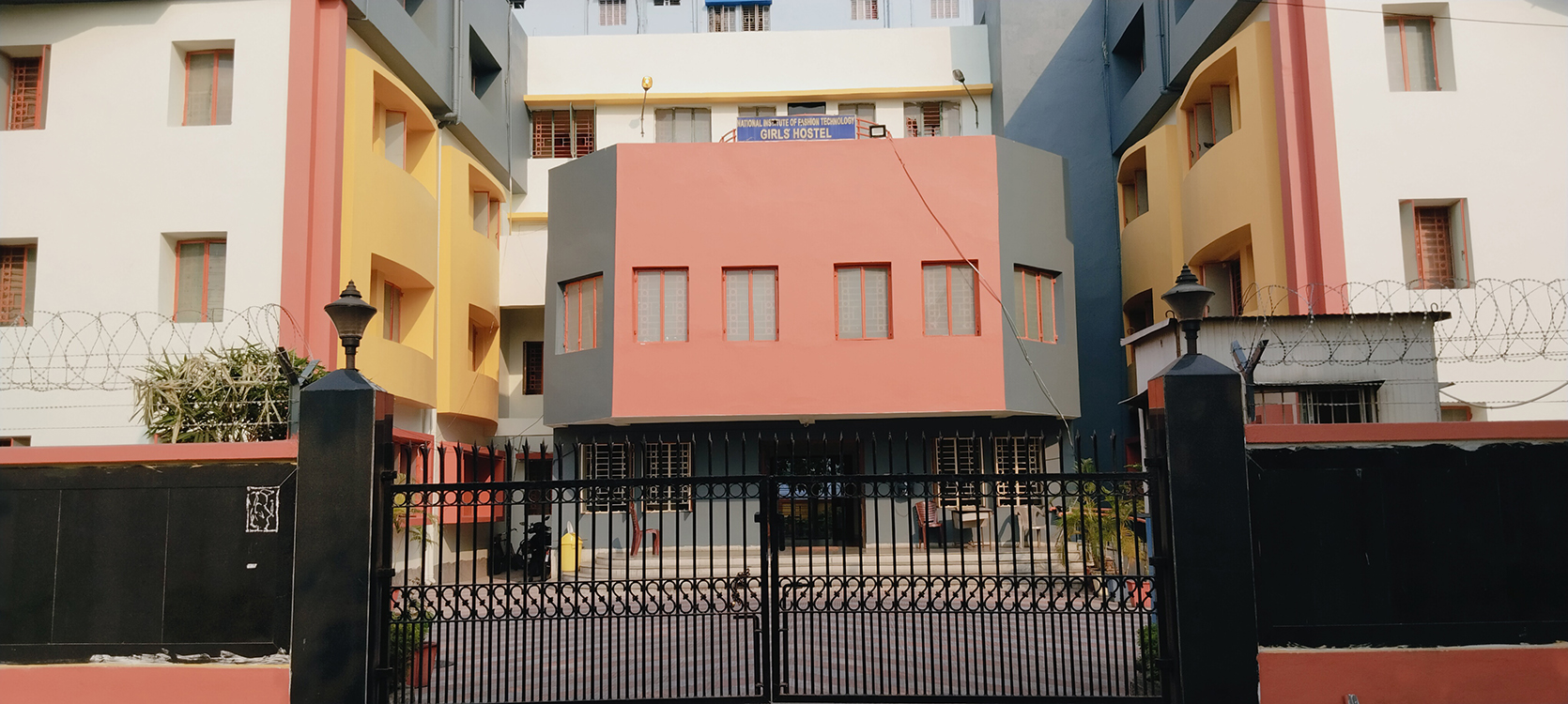 Girl's Hostel Main Gate Entrance