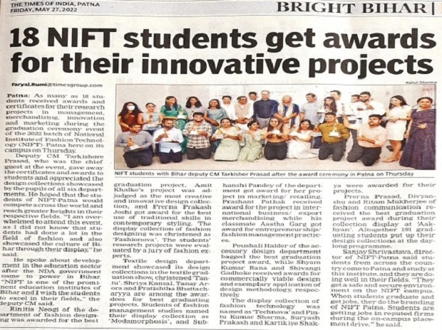 NIFT Patna @ Media