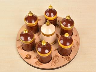 Students working during Craft Cluster visit