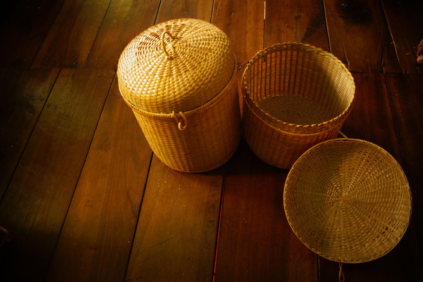 Bamboo Craft work by Artisans from Syntein Shillong