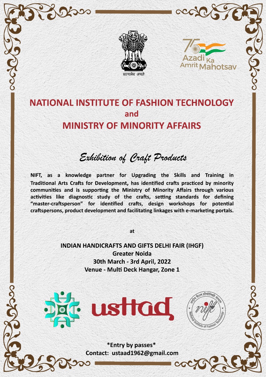 Usttad - Exhibition of Craft Products at IGHF