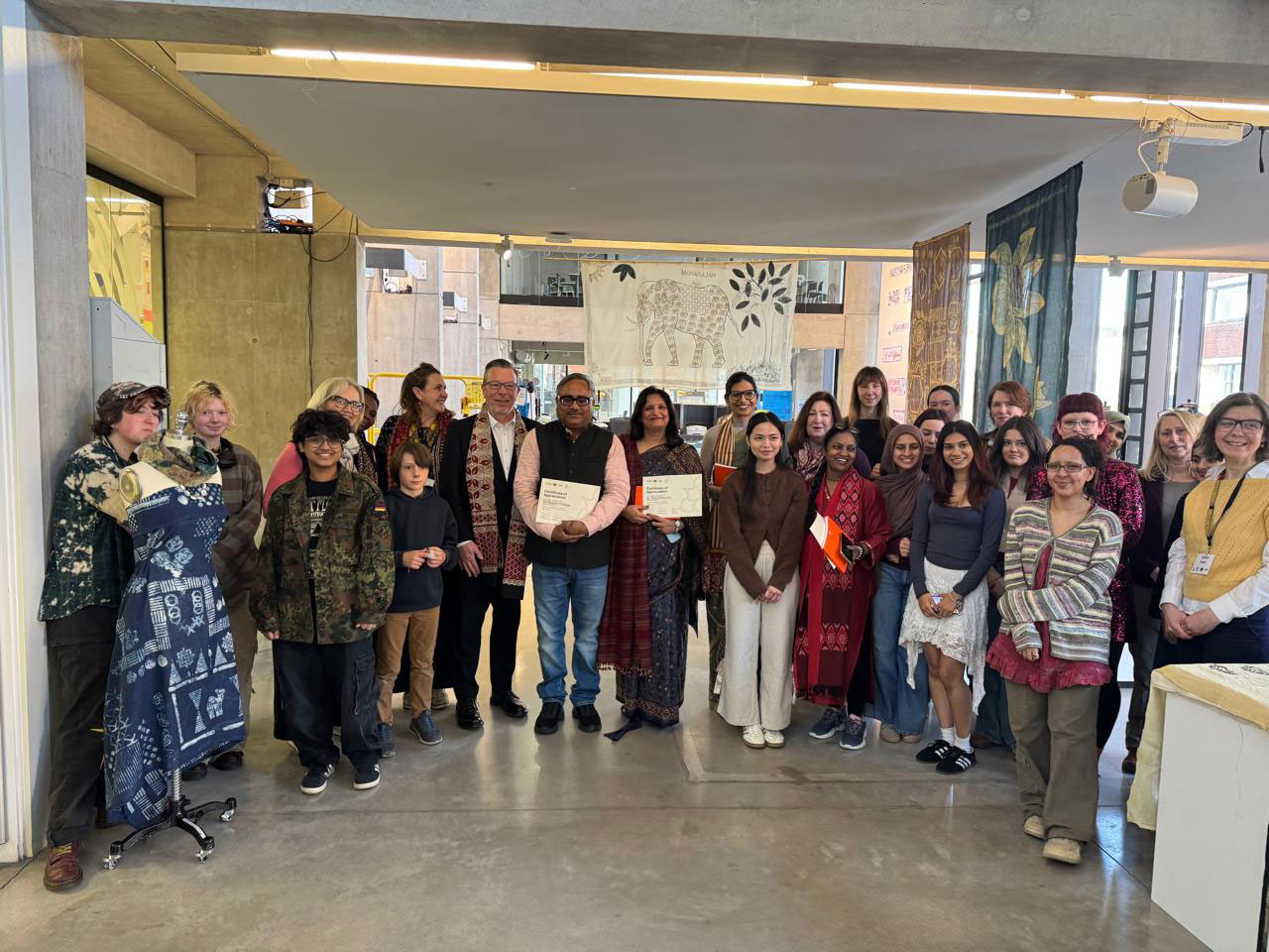  Indian Textiles to its partnering international institutions 5