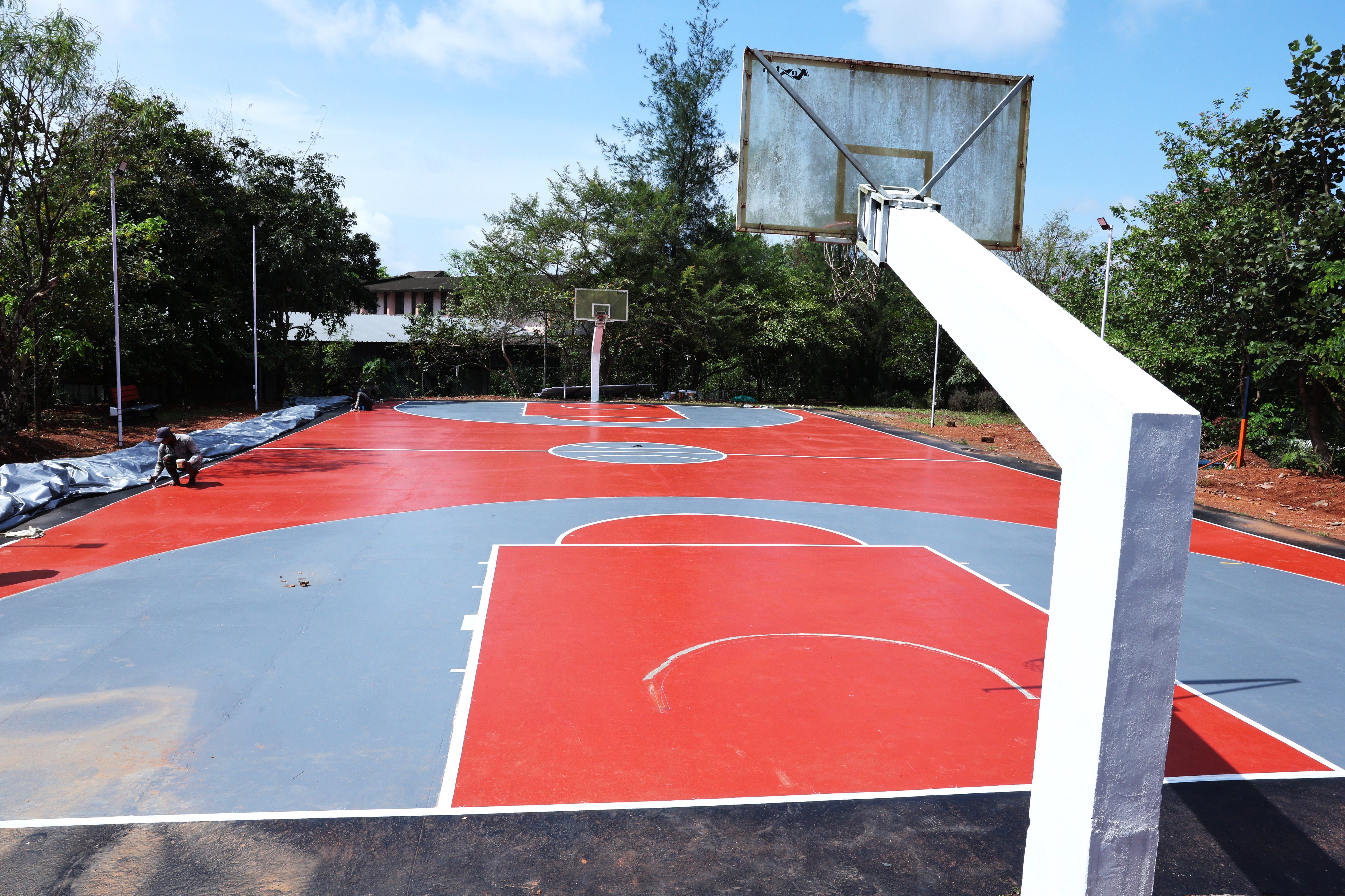 Basketball court