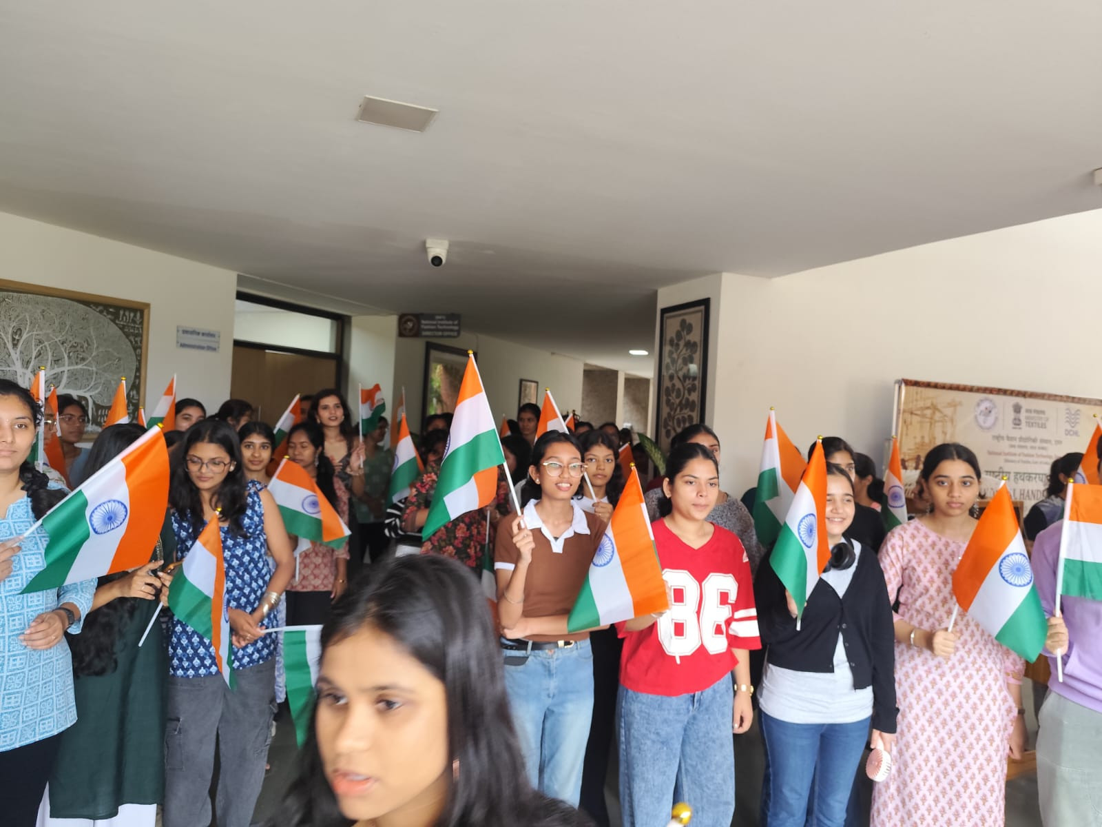 Har Ghar Tiranga' Celebrations at NIFT Daman