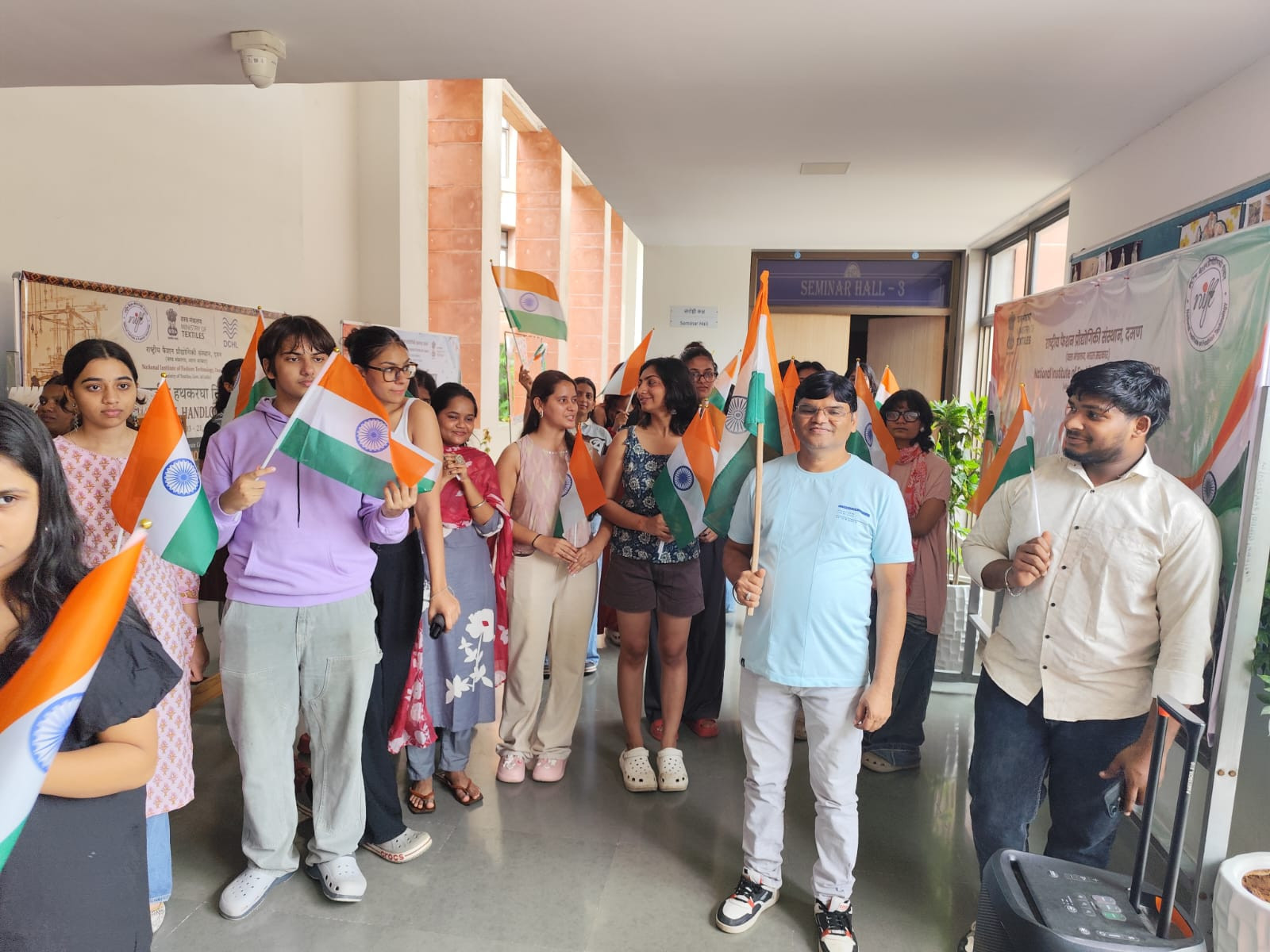 Har Ghar Tiranga' Celebrations at NIFT Daman