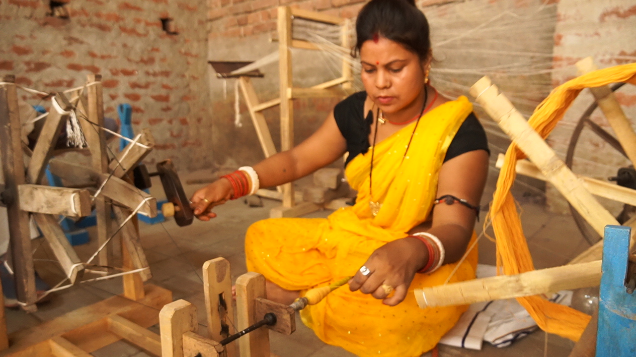 Handloom Weaving in Gayaji