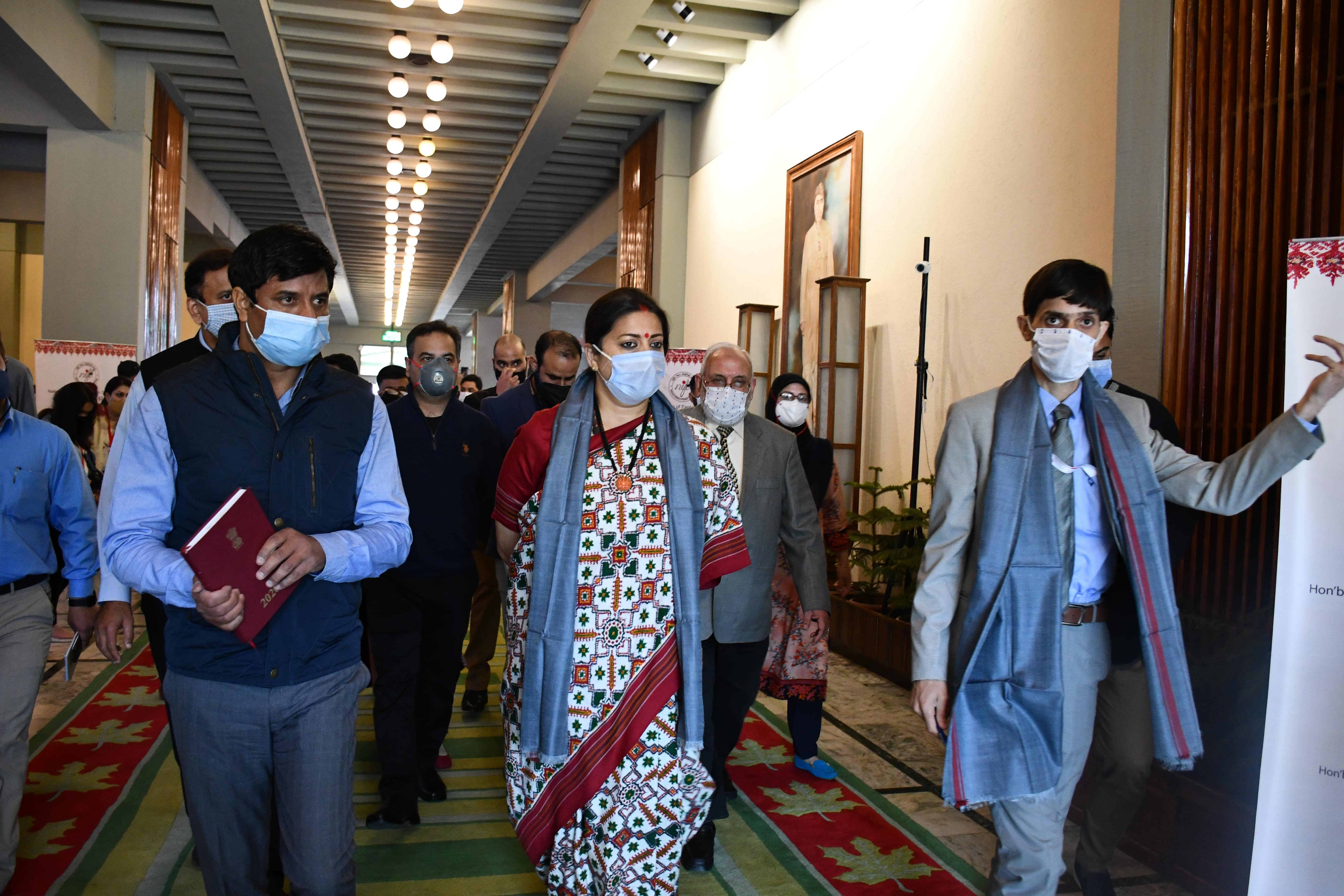 Minister of Textiles of India and Director NIFT Srinagar